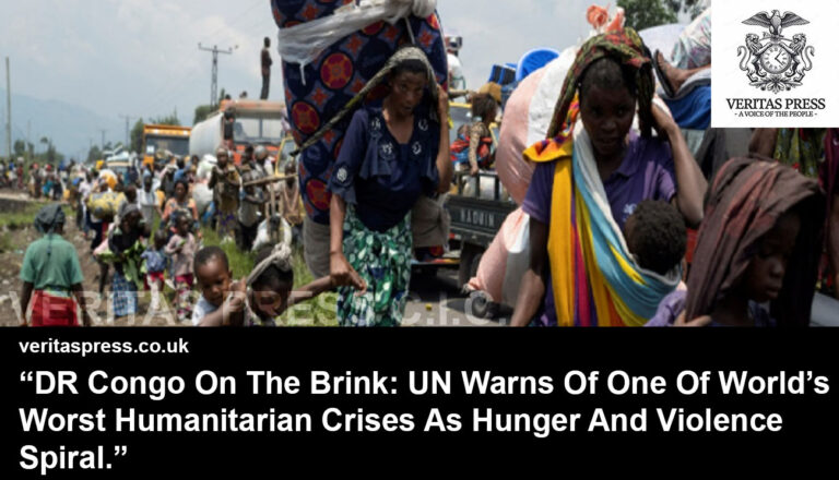 DR Congo On The Brink: UN Warns Of One Of World’s Worst Humanitarian Crises As Hunger And Violence Spiral.