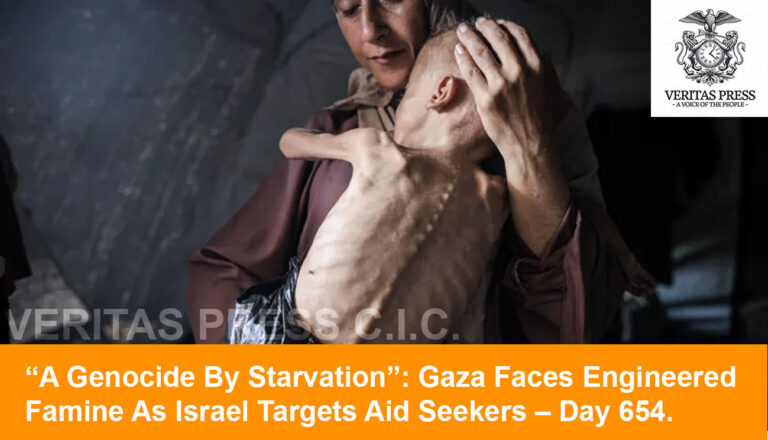“A Genocide By Starvation”: Gaza Faces Engineered Famine As Israel Targets Aid Seekers – Day 654.