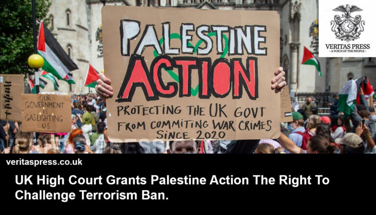 UK High Court Grants Palestine Action The Right To Challenge Terrorism Ban.
