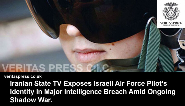 Iranian State TV Exposes Israeli Air Force Pilot’s Identity In Major Intelligence Breach Amid Ongoing Shadow War.