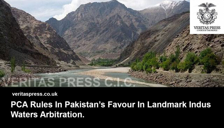 PCA Rules In Pakistan’s Favour In Landmark Indus Waters Arbitration.