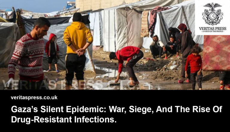 Gaza’s Silent Epidemic: War, Siege, And The Rise Of Drug-Resistant Infections.