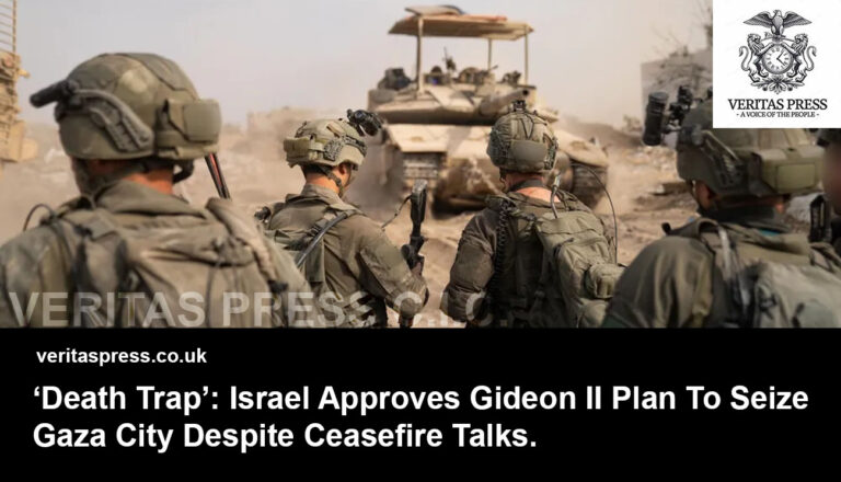 ‘Death Trap’: Israel Approves Gideon II Plan To Seize Gaza City Despite Ceasefire Talks.