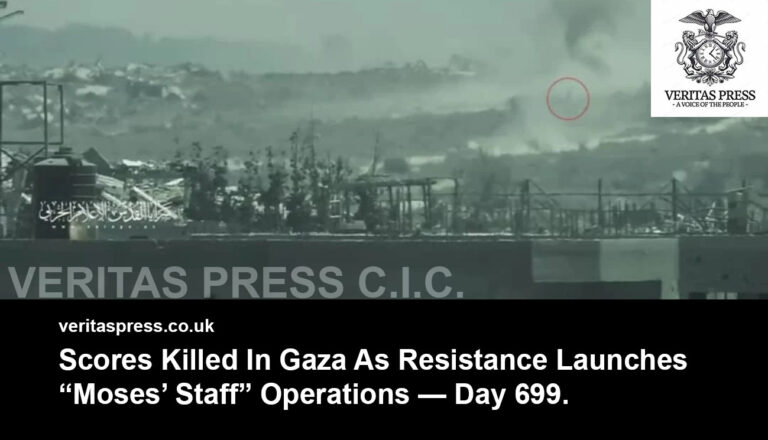 Scores Killed In Gaza As Resistance Launches “Moses’ Staff” Operations — Day 699.
