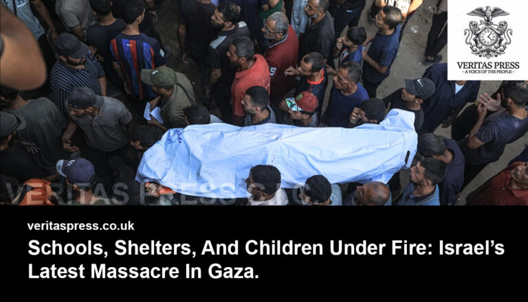 Schools, Shelters, And Children Under Fire: Israel’s Latest Massacre In Gaza.