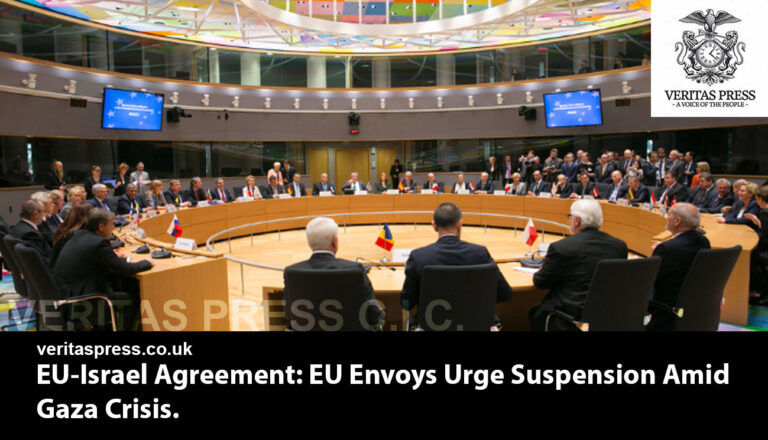 EU-Israel Agreement: EU Envoys Urge Suspension Amid Gaza Crisis.