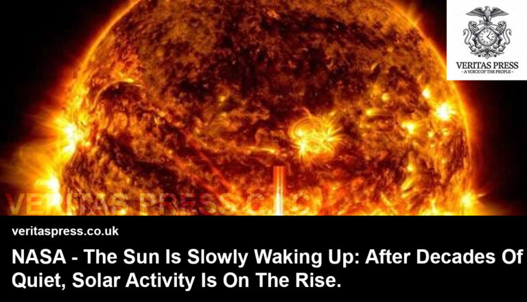 NASA – The Sun Is Slowly Waking Up: After Decades Of Quiet, Solar Activity Is On The Rise.