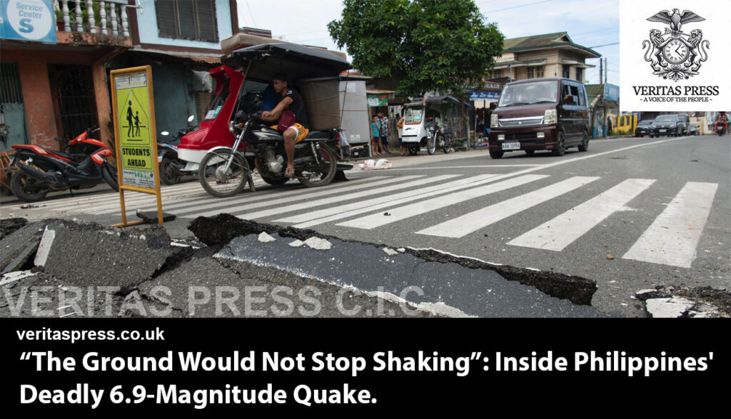 “The Ground Would Not Stop Shaking”: Inside Philippines’ Deadly 6.9-Magnitude Quake.