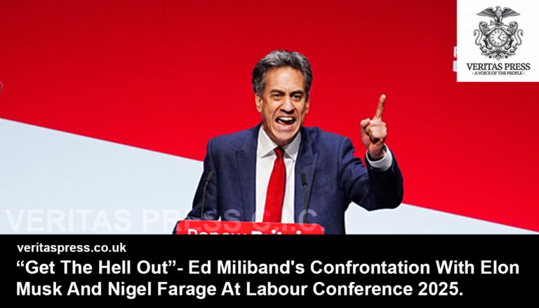 “Get The Hell Out” – Ed Miliband’s Confrontation With Elon Musk And Nigel Farage At Labour Conference 2025.