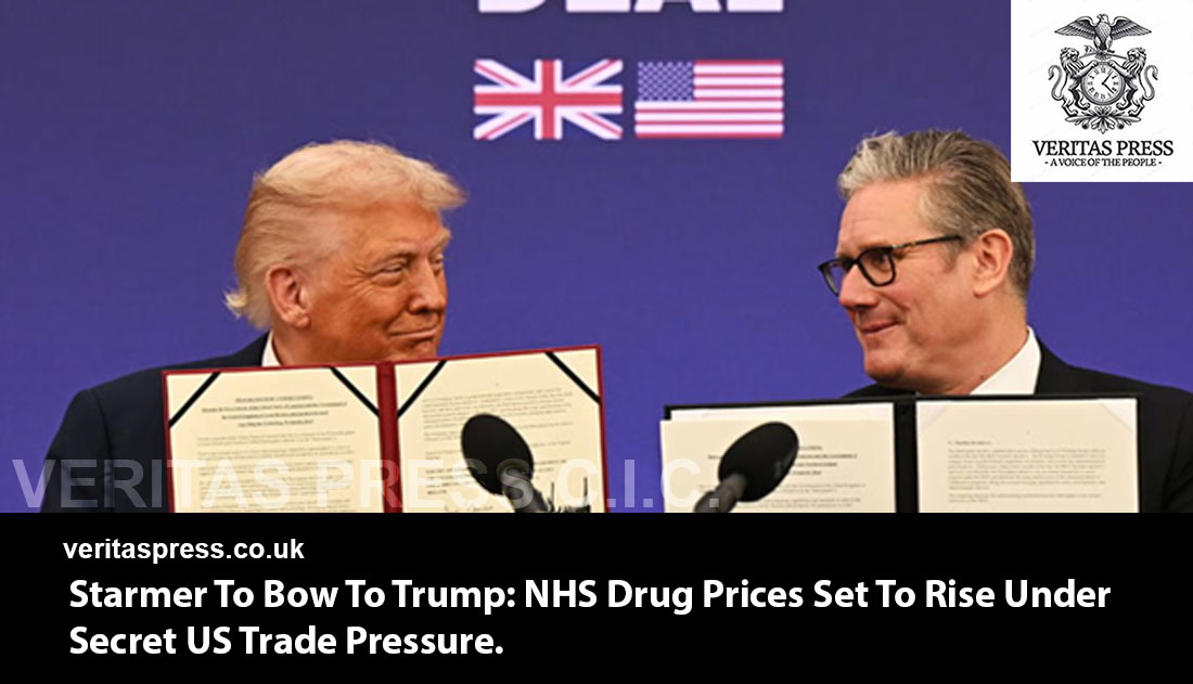Exclusive: Starmer To Bow To Trump: NHS Drug Prices Set To Rise Under Secret US Trade Pressure.
