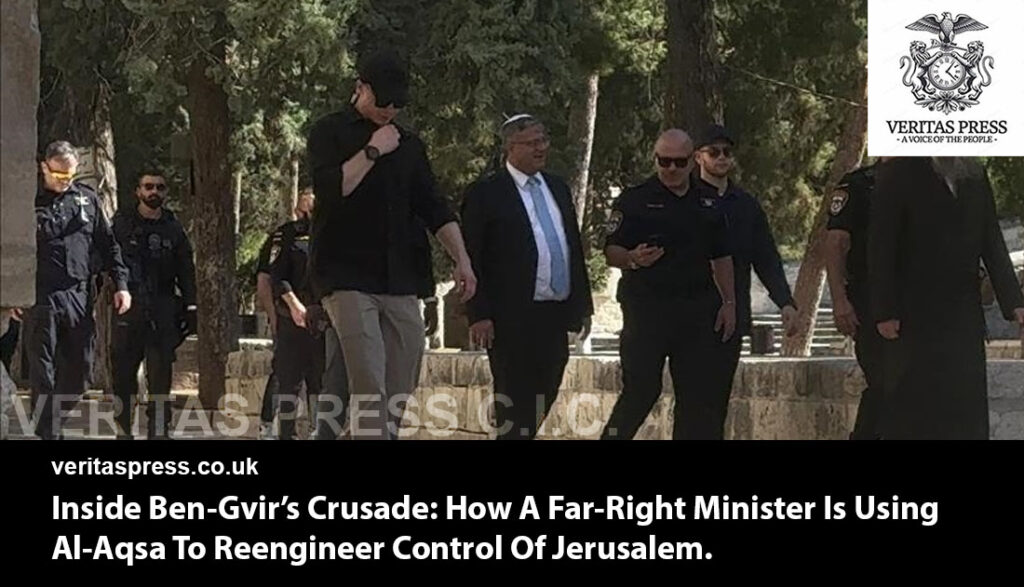 Inside Ben-Gvir’s Crusade: How A Far-Right Minister Is Using Al-Aqsa To Reengineer Control Of Jerusalem.