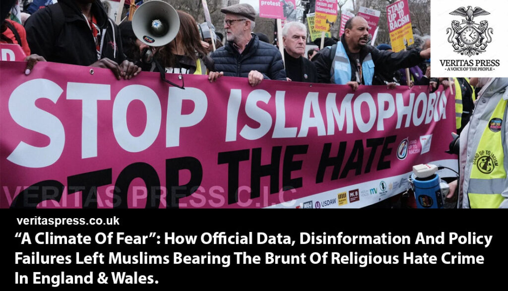 “A Climate Of Fear”: How Official Data, Disinformation And Policy Failures Left Muslims Bearing The Brunt Of Religious Hate Crime In England & Wales.