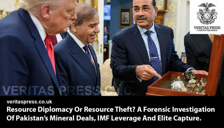 Resource Diplomacy Or Resource Theft? A Forensic Investigation Of Pakistan’s Mineral Deals, IMF Leverage And Elite Capture.