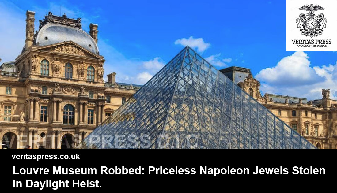 Louvre Museum Robbed: Priceless Napoleon Jewels Stolen In Daylight Heist.
