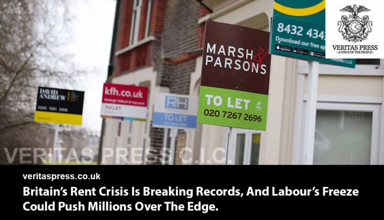 Britain’s Rent Crisis Is Breaking Records, And Labour’s Freeze Could Push Millions Over The Edge.