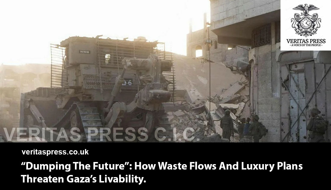 “Dumping The Future”: How Waste Flows And Luxury Plans Threaten Gaza’s Livability.