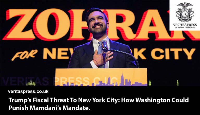 Trump’s Fiscal Threat To New York City: How Washington Could Punish Mamdani’s Mandate.