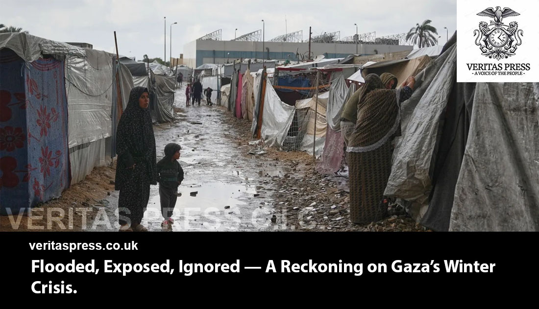 Flooded, Exposed, Ignored — A Reckoning on Gaza’s Winter Crisis.