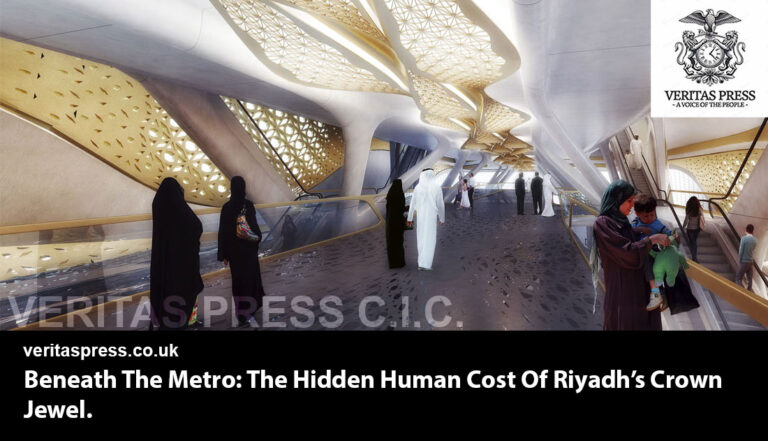 Beneath The Metro: The Hidden Human Cost Of Riyadh’s Crown Jewel.