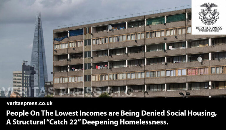 People On The Lowest Incomes Are Being Denied Social Housing, A Structural “Catch‑22” Deepening Homelessness.