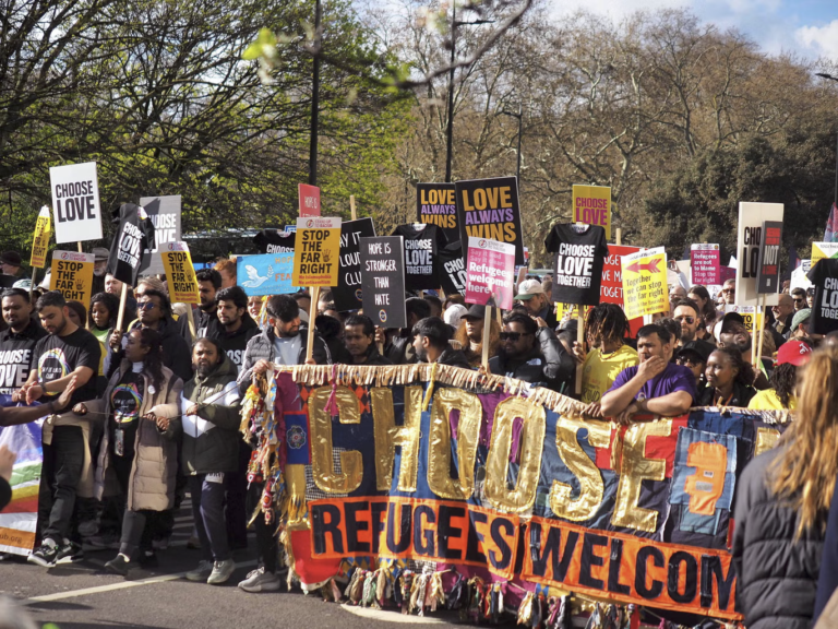 UK: MARCHING INTO THE STORM – Thousands Rally In London Against Far-Right Mobilisation In Historic Multicultural Protest.