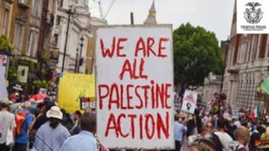 UK: Over 500 People Arrested In London At Palestine Action Protest.