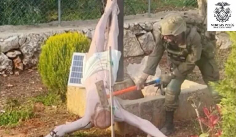 LEBANON: Catholic Leadership Council Condemns Israeli Soldier’s Desecration Of Jesus Statue In Lebanon.