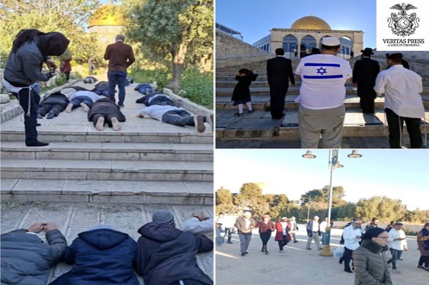 JERUSALEM: Israeli Settlers Storm Al-Aqsa Mosque Compound Under Heavy Police Protection.