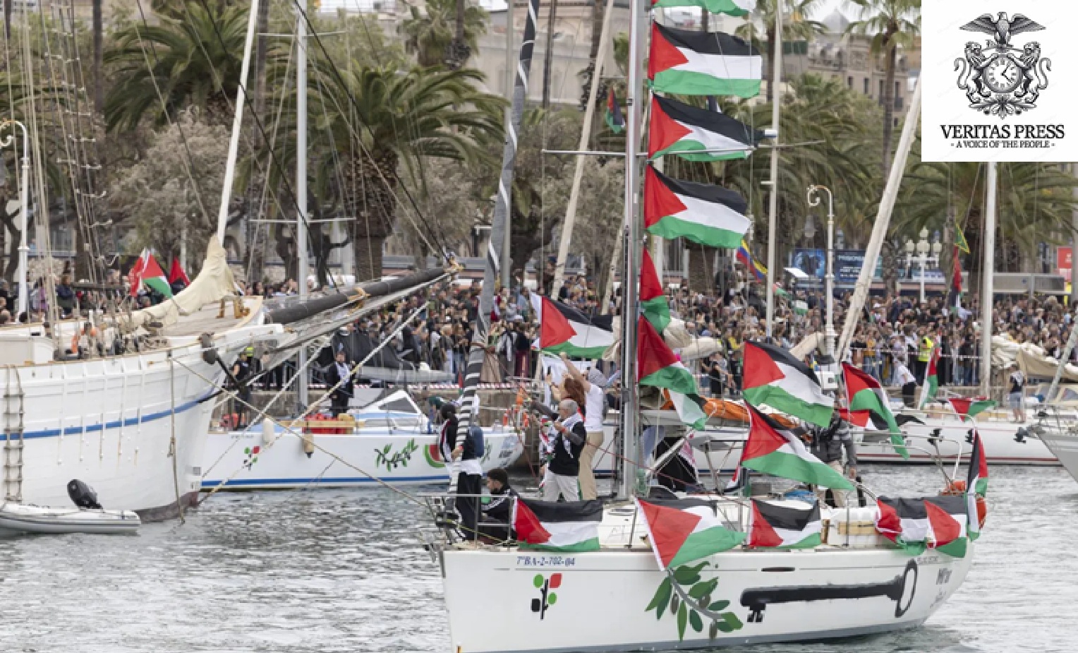 SPAIN: Israel Captures 175 Gaza Flotilla Activists In International Waters, Escalating Maritime Repression In The Mediterranean.