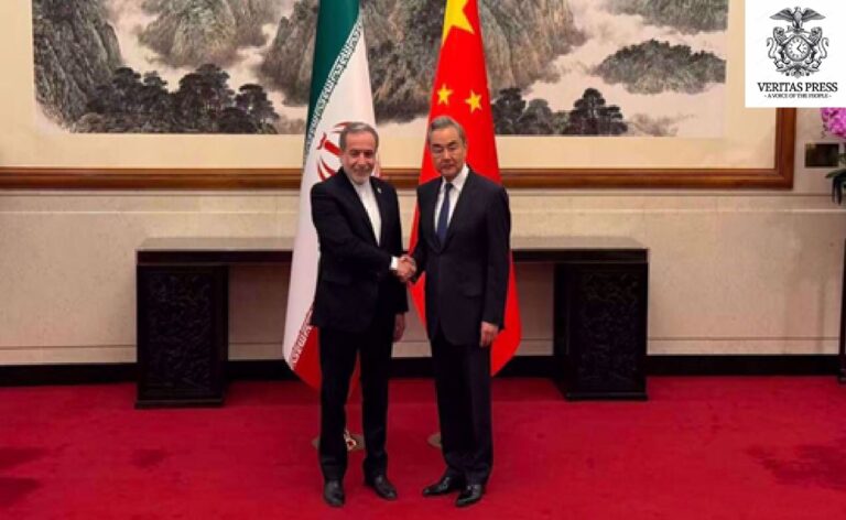 CHINA-IRAN: China Blasts ‘Illegitimate’ War On Iran As It Hosts FM Araghchi.