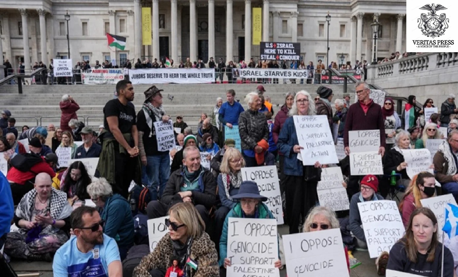 UK: London’s Day Of Division: Central London Prepares For Rival Pro-Palestine And Pro-Israel Demonstrations Amid Unprecedented Security Measures.