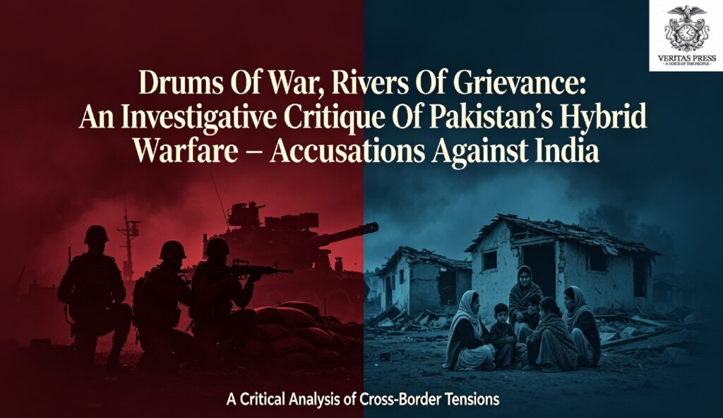 SOUTH ASIA: Drums Of War, Rivers Of Grievance: An Investigative Critique Of Pakistan’s Hybrid Warfare Accusations Against India.