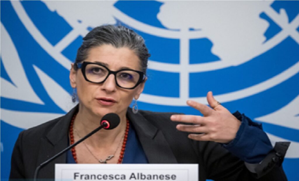&nbsp;‘Absolutely Urgent’: Francesca Albanese, UN Rapporteur, Demands International Protection Presence In Palestine As Settler Violence Hits Record And Security Council Remains Paralysed.