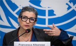 &nbsp;‘Absolutely Urgent’: Francesca Albanese, UN Rapporteur, Demands International Protection Presence In Palestine As Settler Violence Hits Record And Security Council Remains Paralysed.