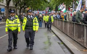 Five Arrested As London Pro-Palestine Protests Mark Third Anniversary Of October 7 Attacks